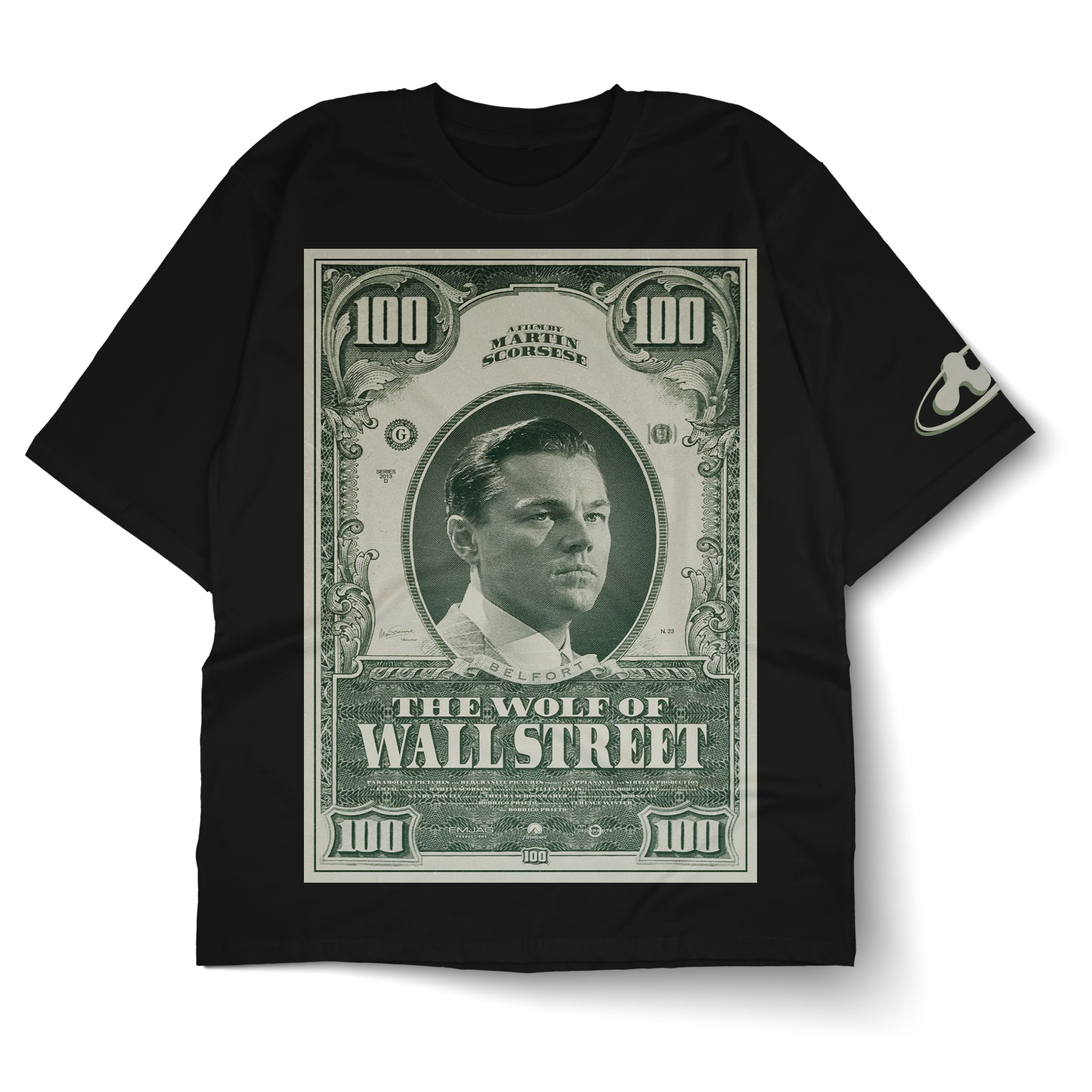 Wolf of Wall Street Oversized Tee