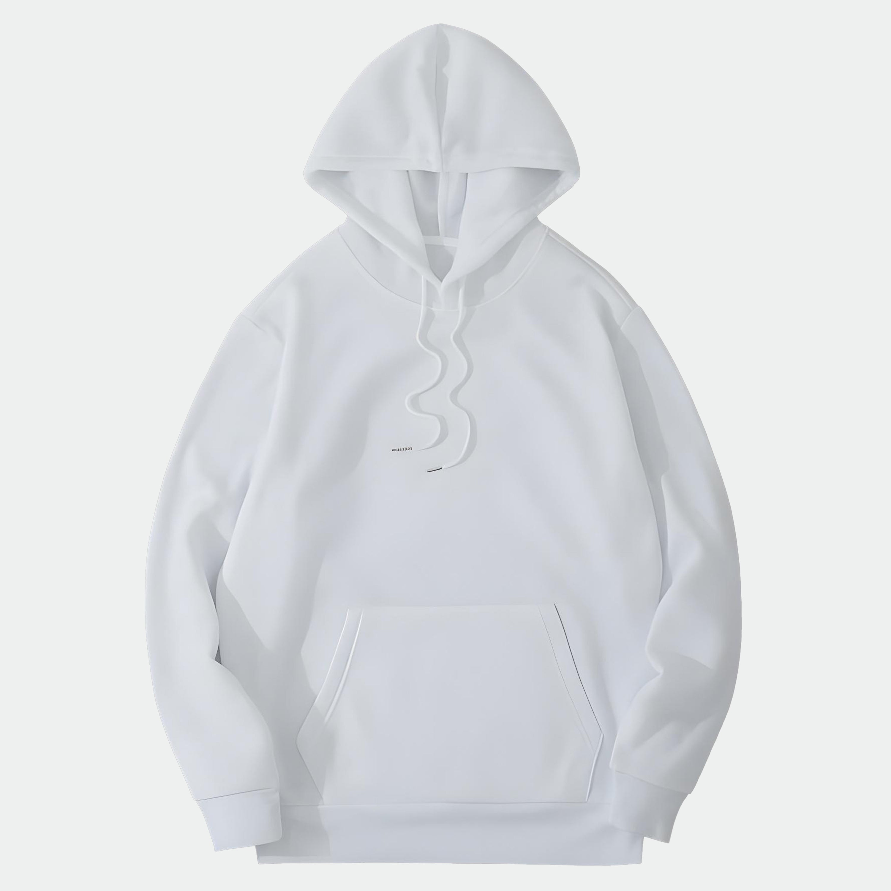 Core Hoodie White - MantraModa
