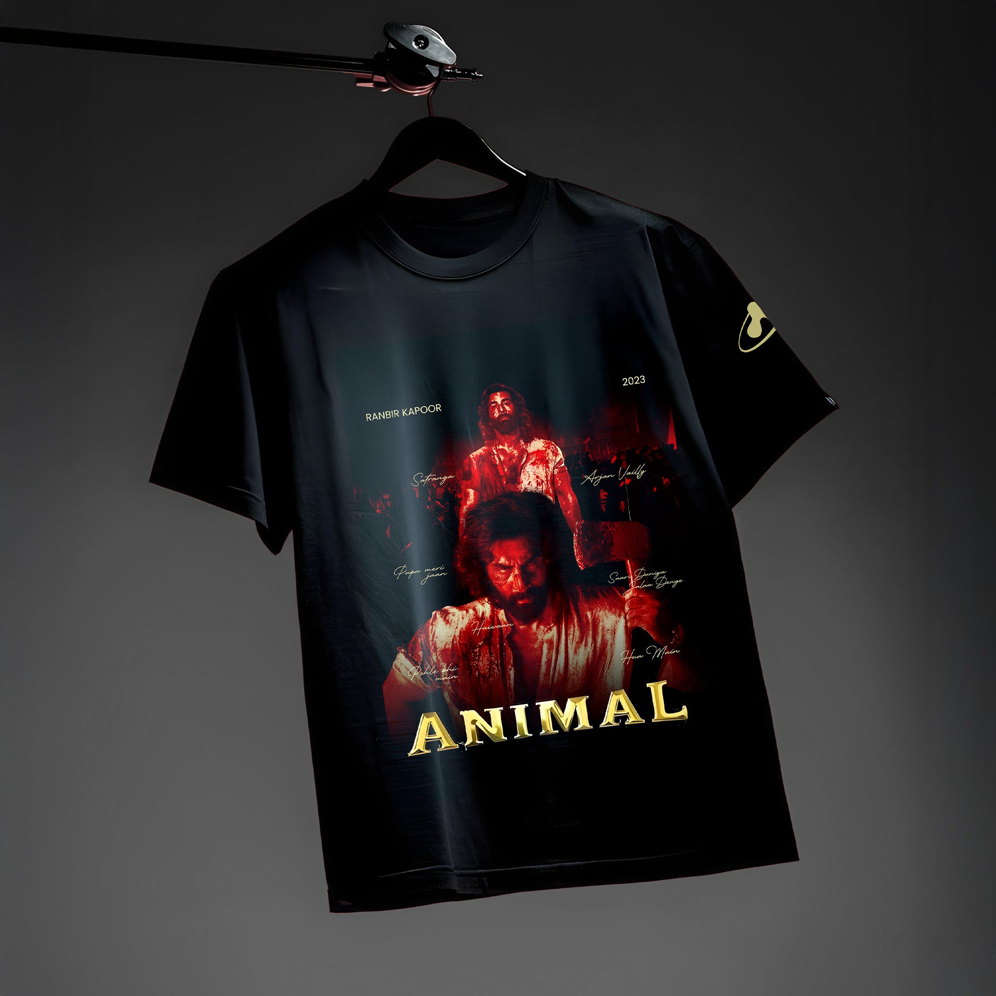 Animal Movie T-Shirt – Ranbir Kapoor Fan Tee | Bollywood 2023