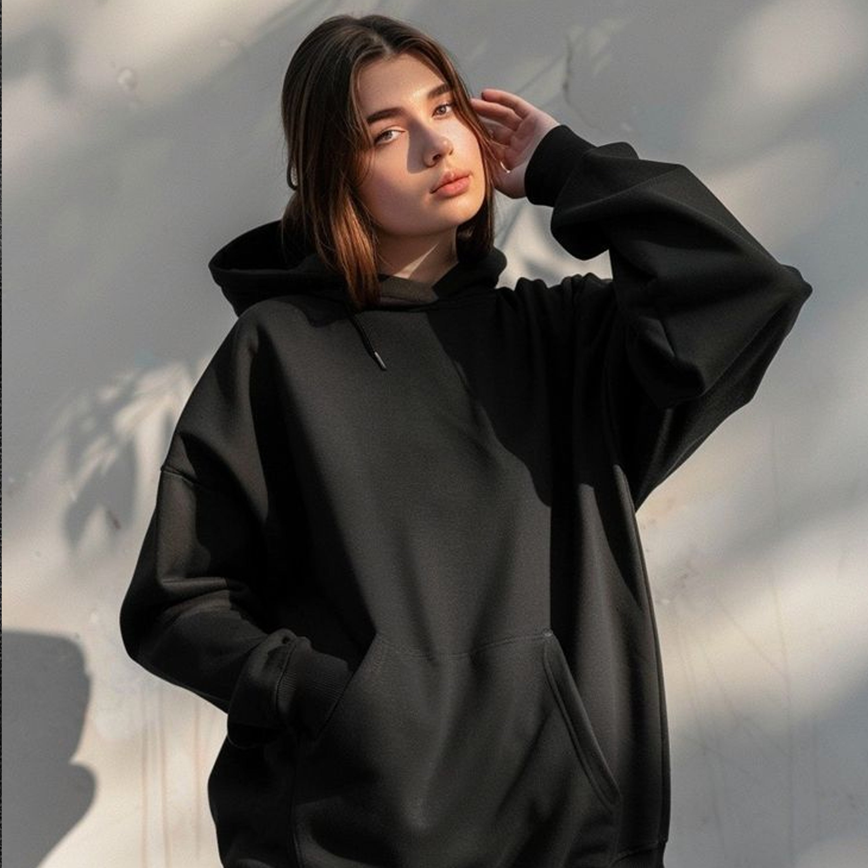 Core Hoodie Black - MantraModa