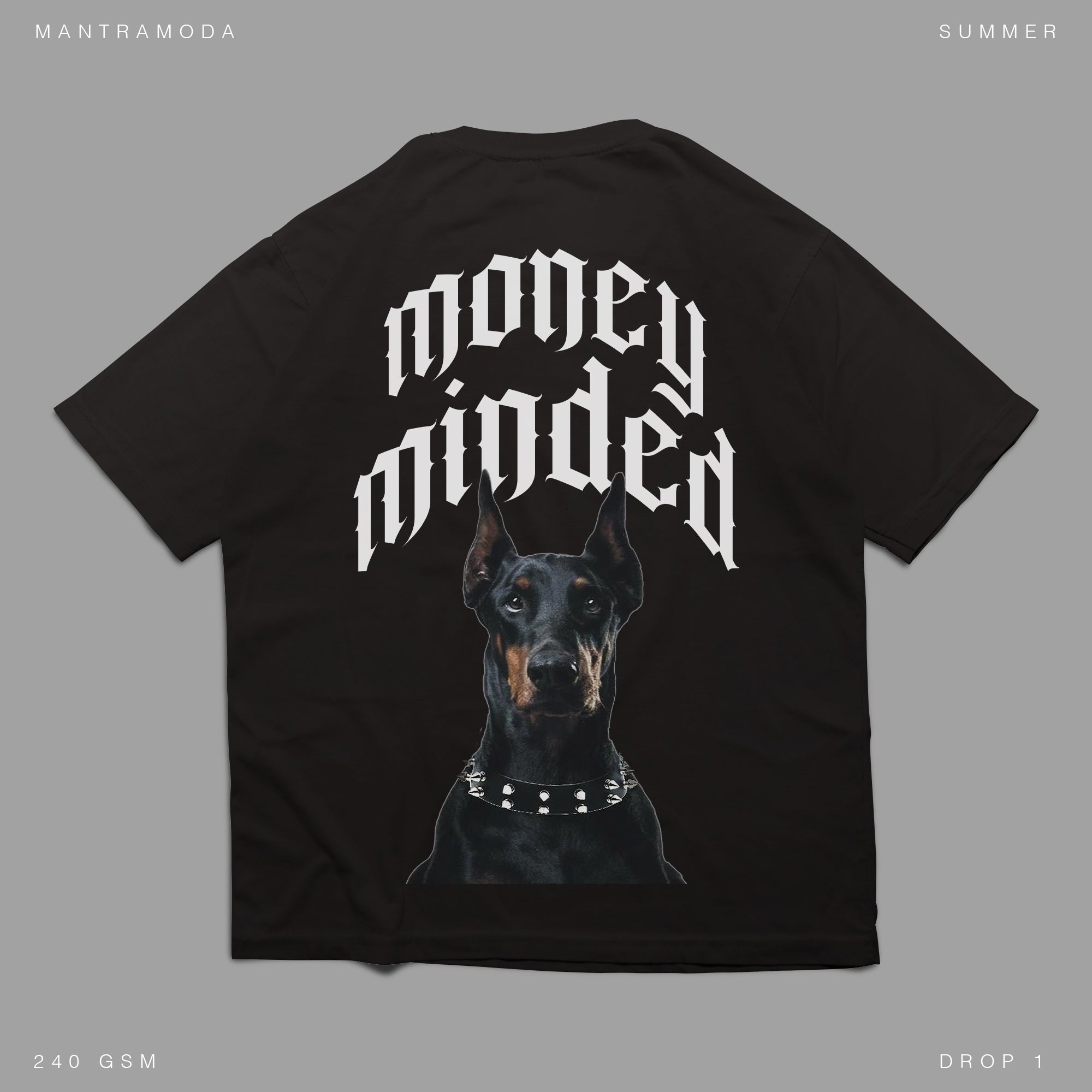 MONEY MINDED UNISEX OVERSIZED TSHIRT