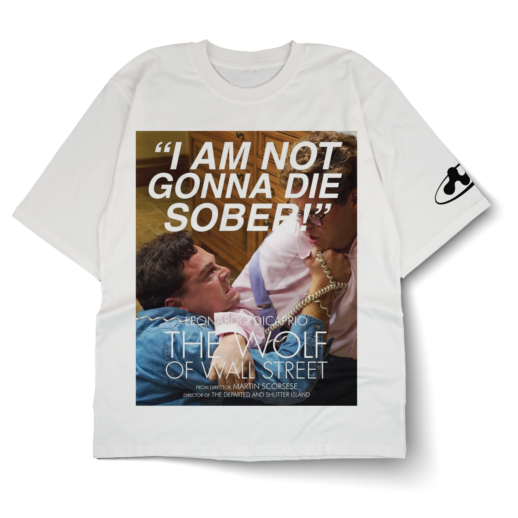 Not Gonna Die Sober Oversized Tee